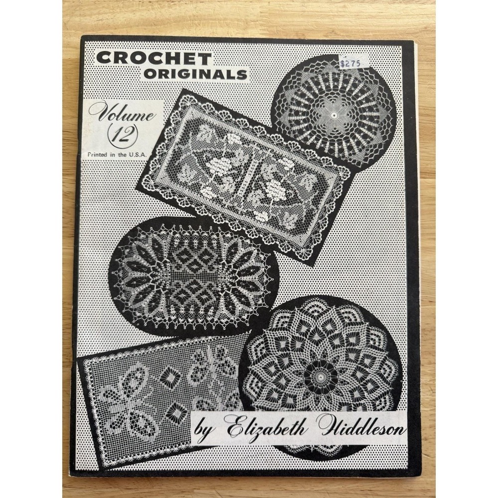 Elizabeth Hiddleson Crochet Originals 42-Page Pattern Book Vintage 1979